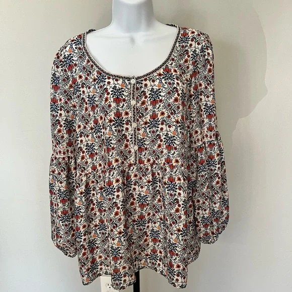 MAX STUDIO Boho Blouse - Picture 2 of 7